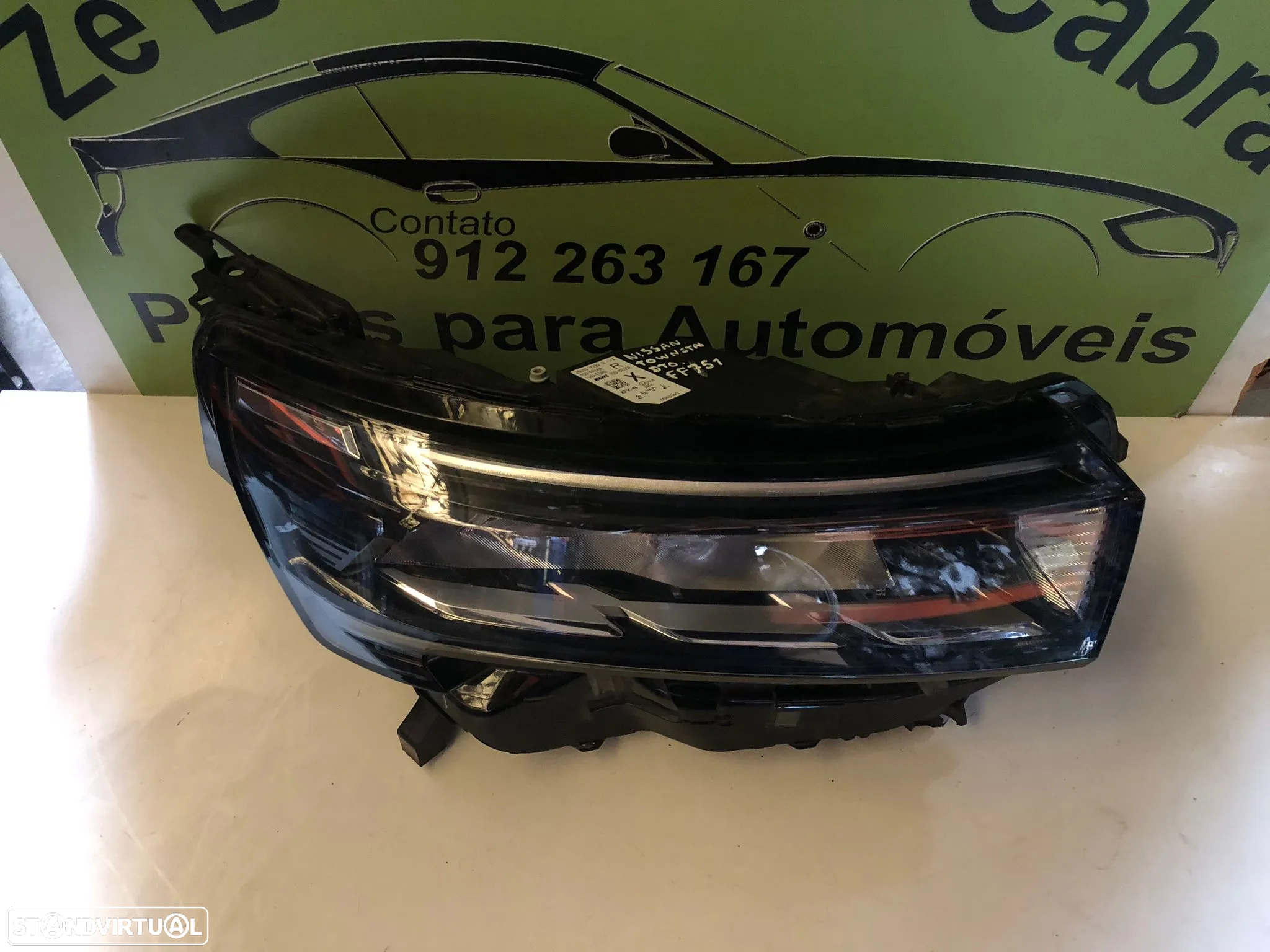 NISSAN TOWNSTAR FAROL DIREITO - FF751 - 2