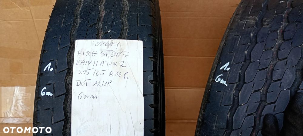 2X Opona Firestone Vanhawk 2 205/65 R16 6mm 1218 - 11