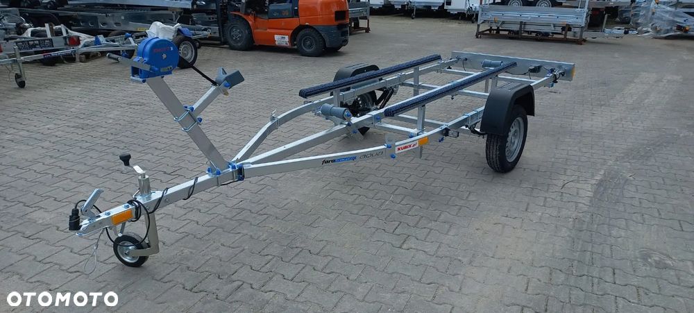 Faro PRZYCZEPA PODŁODZIOWA AQUA, DO 5m Z RESOREM DMC 750 kg, lekka, DOSTAWA! - 3