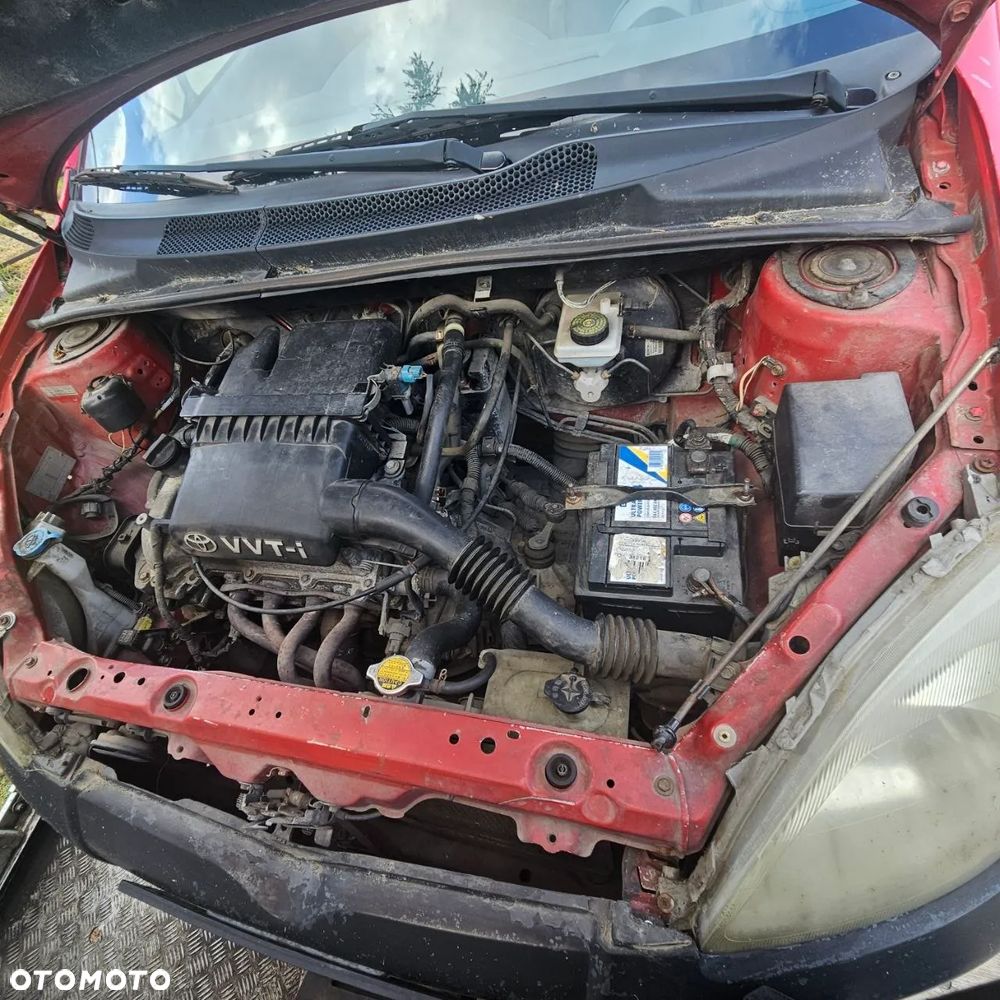 TOYOTA, YARIS 1.0 KAT, hatchback (2002r) 1,0 B 50 KW / 67 KM (kod lak: 3P0) pojazd na części - 10