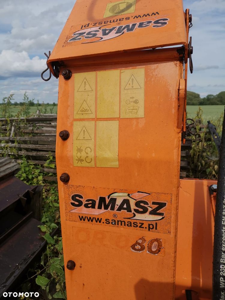 SaMasz kosiarka wysięgnikowa KWT 650 + 3 głowice - 8
