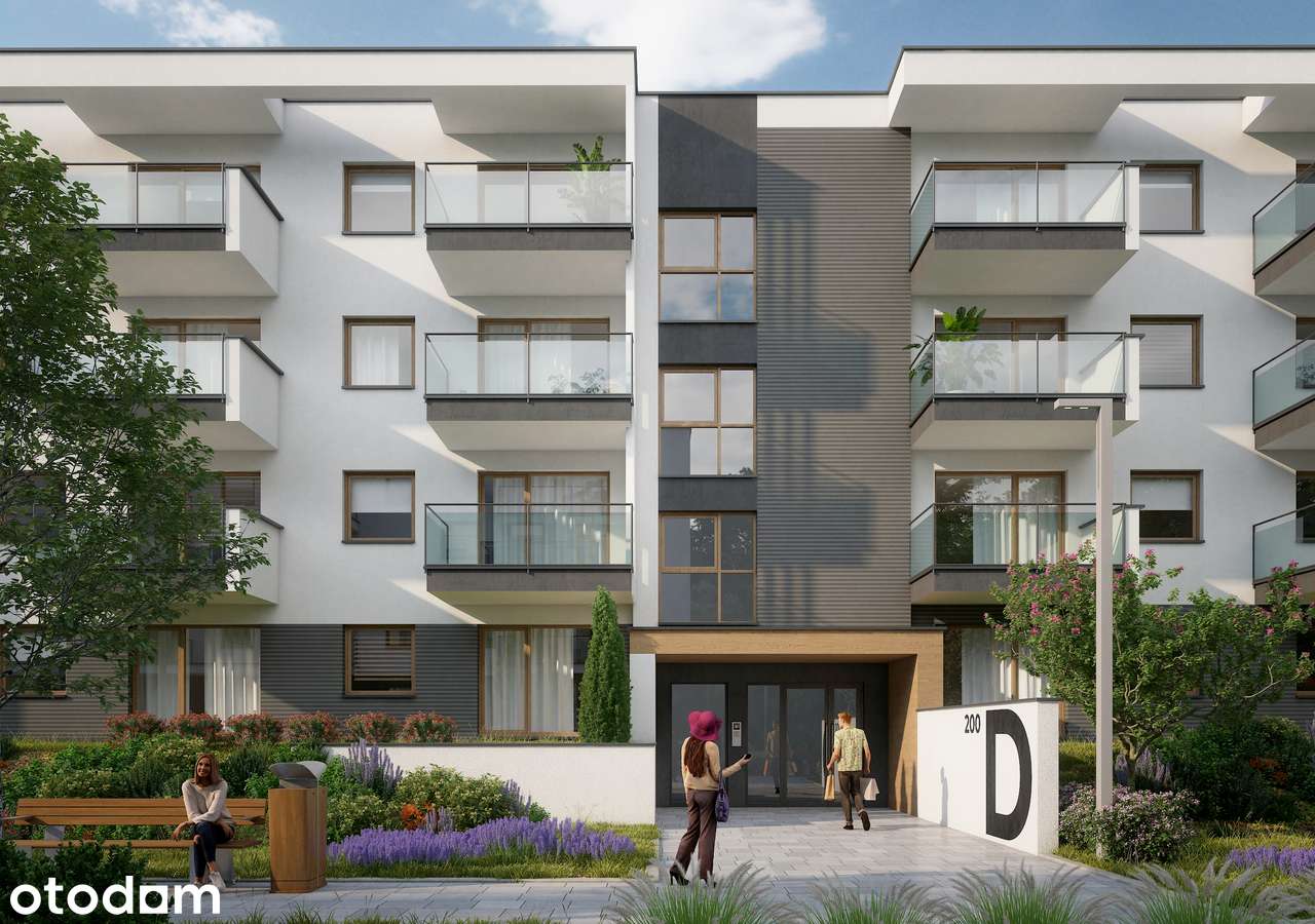 Nowe 2 pokoje Parkitka | balkon | zieleń | Park Małopolska