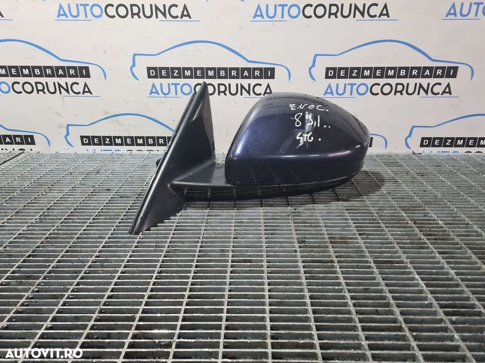 Oglinda stanga Land Rover Range Rover Evoque 2012 - 2015 2 Usi ALBASTRU LRC942 (891) ... - 1