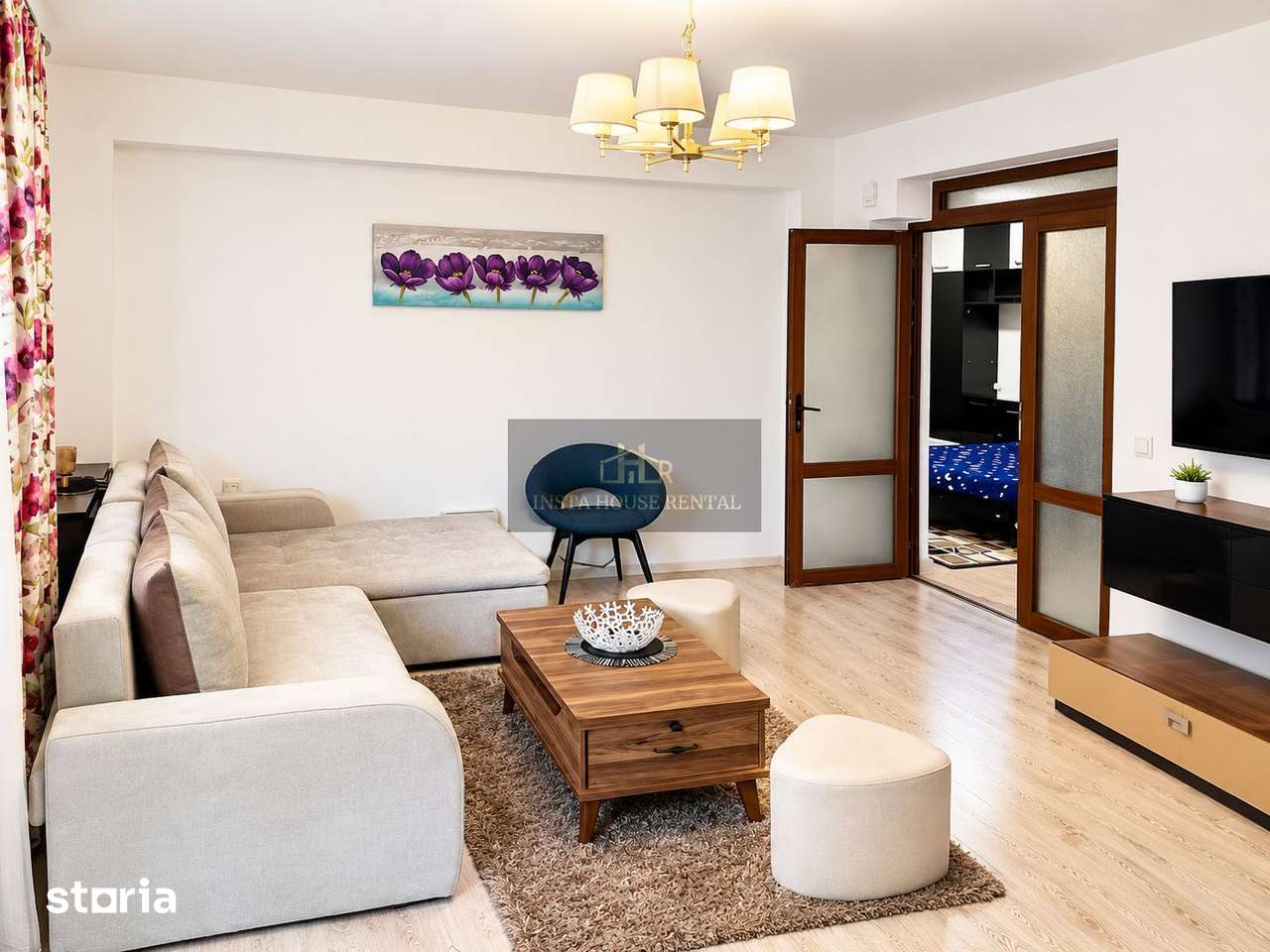 ♦️Apartament 3 camere cu gradina de 50 mp / Parcare♦️ — fotografia 3