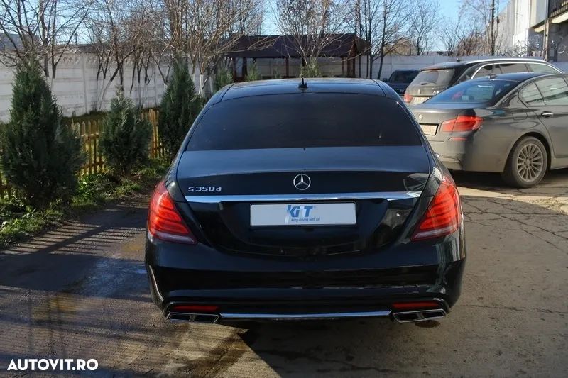 Difuzor Bara Spate compatibil cu Mercedes Clasa S W222 Sport Line (2013-06.2017) S63 Design - 4