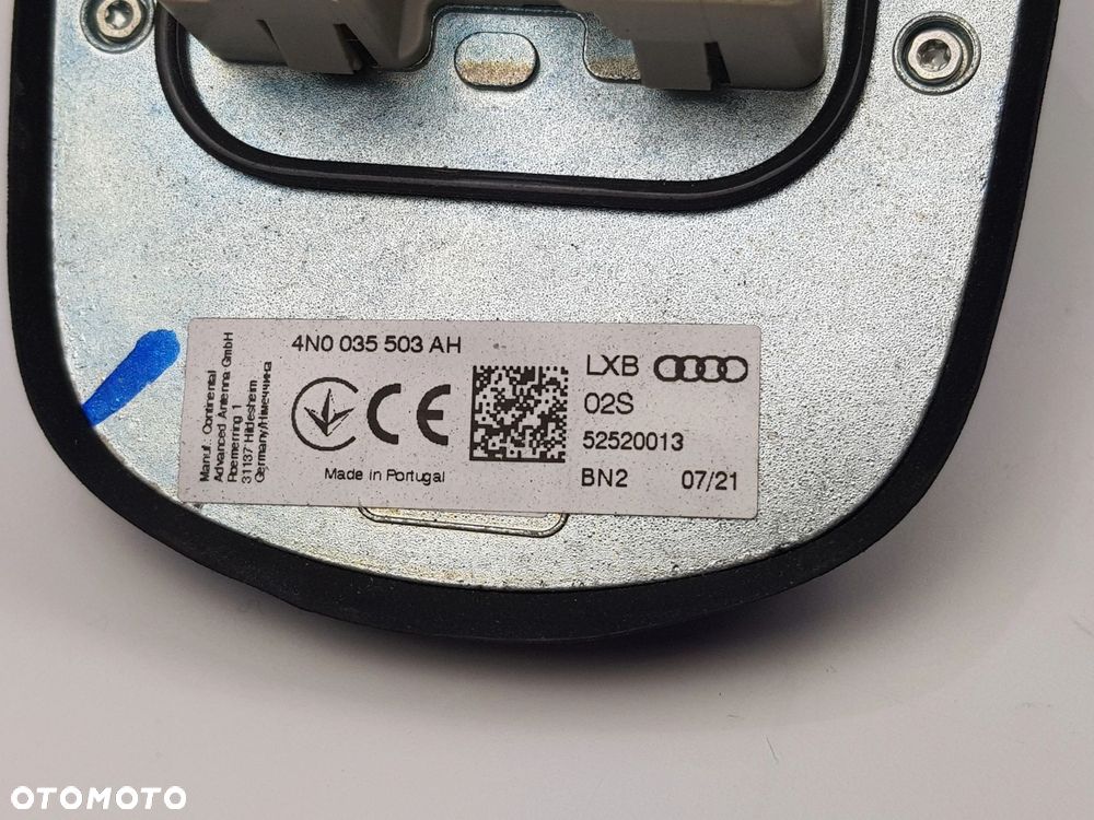 NOWA ORYGINALNA Antena dachowa Niebieska Audi A8 D5 4N0035503AH - 6