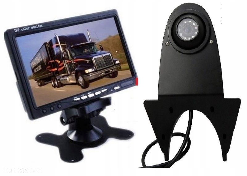 Tir Bus Koparka Kamera Cofania+Monitor 7'' Ir Wifi - 1