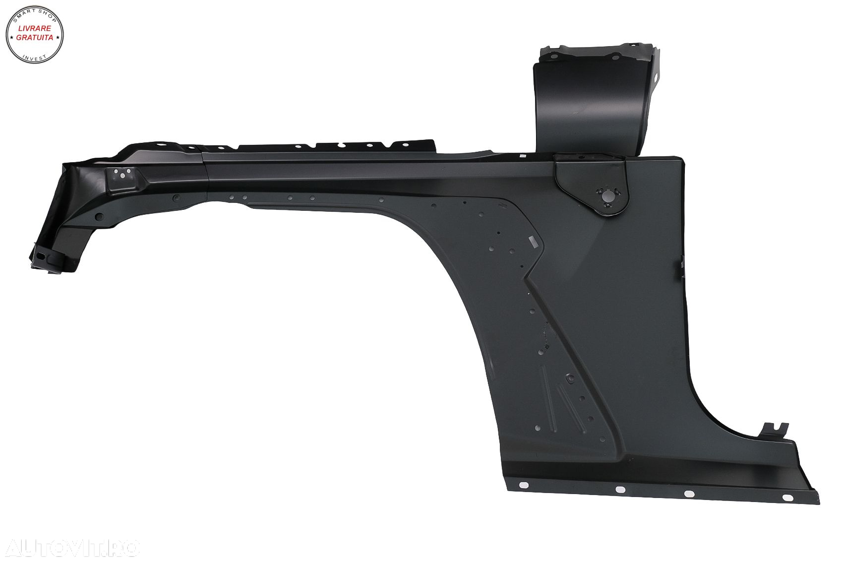 Aripi Fata Jeep Wrangler Rubicon JK (2007-2017) JL 2018+ Look- livrare gratuita - 4