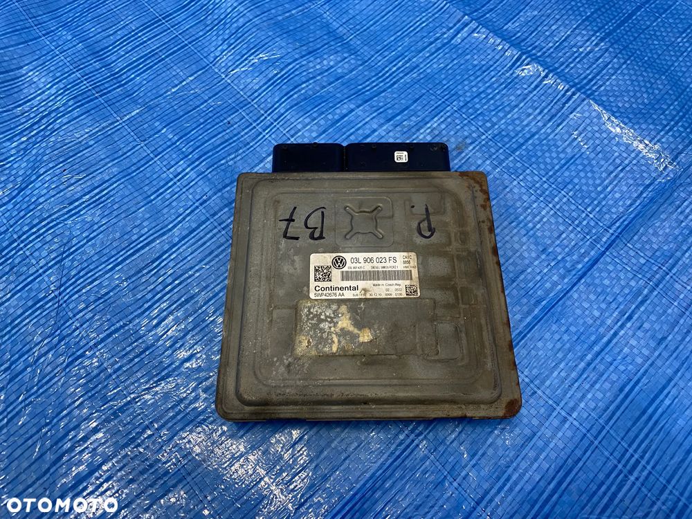 KOMPUTER STEROWNIK SILNIKA VW PASSAT B7 1.6TDI 03L906023FS 03L907425C ORYGINAŁ - 2