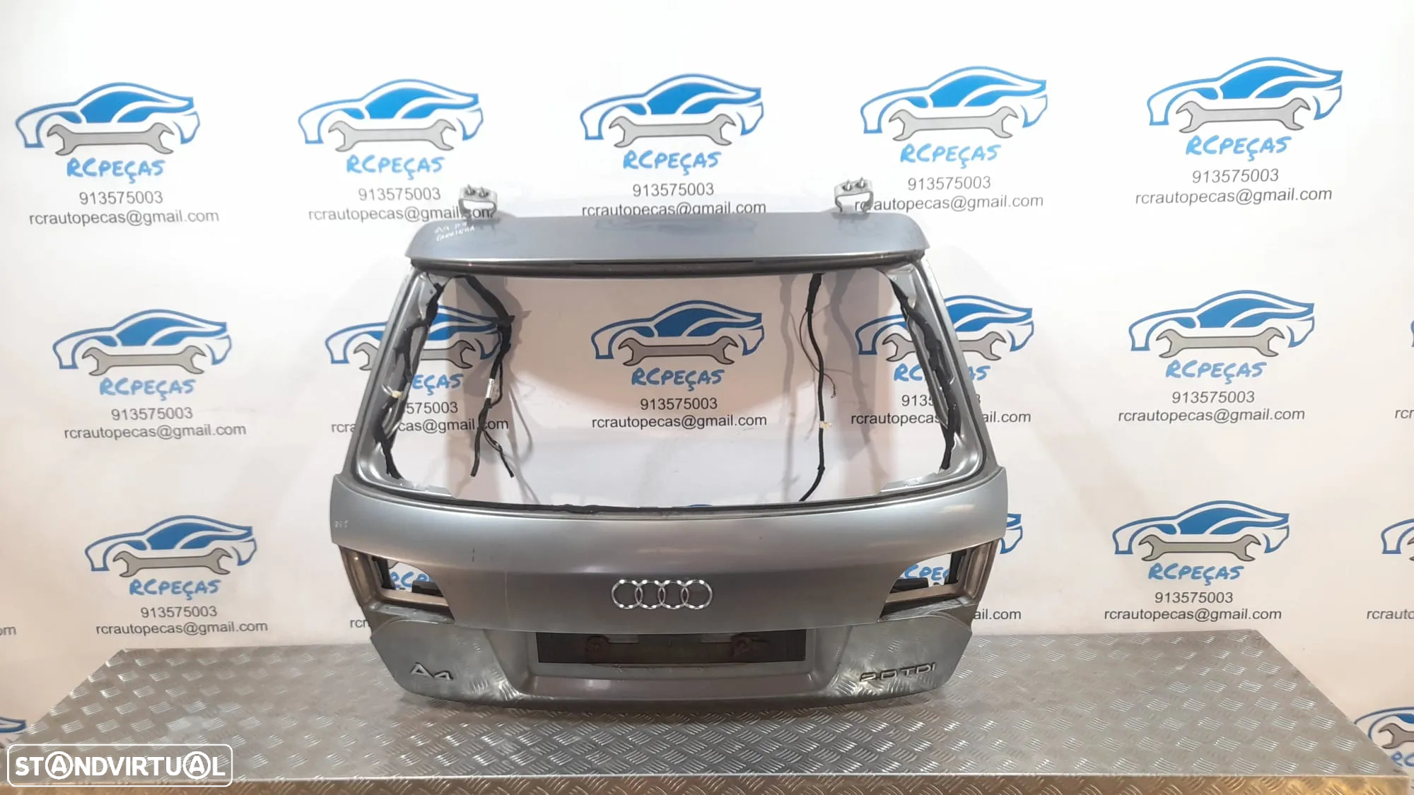 PORTA TAMPA MALA AUDI A4 B7 AVANT CARRINHA SLINE S LINE S-LINE 8E9827023P 8E9827023 3º STOP AILERON ALERON SPOILER LIP - 5