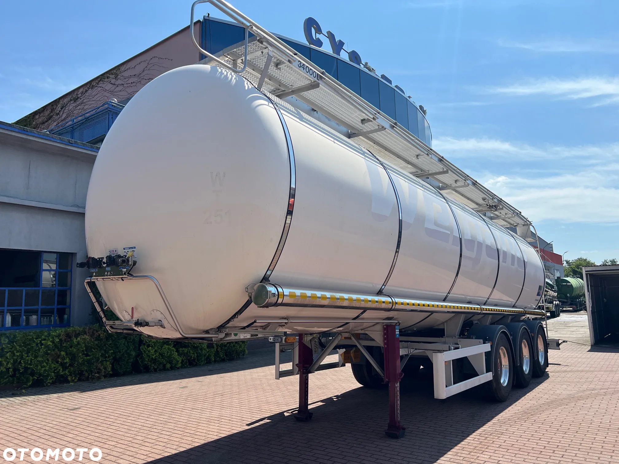 Schrader 2 BAR, ogrzewanie, waga 6200kg, - 2