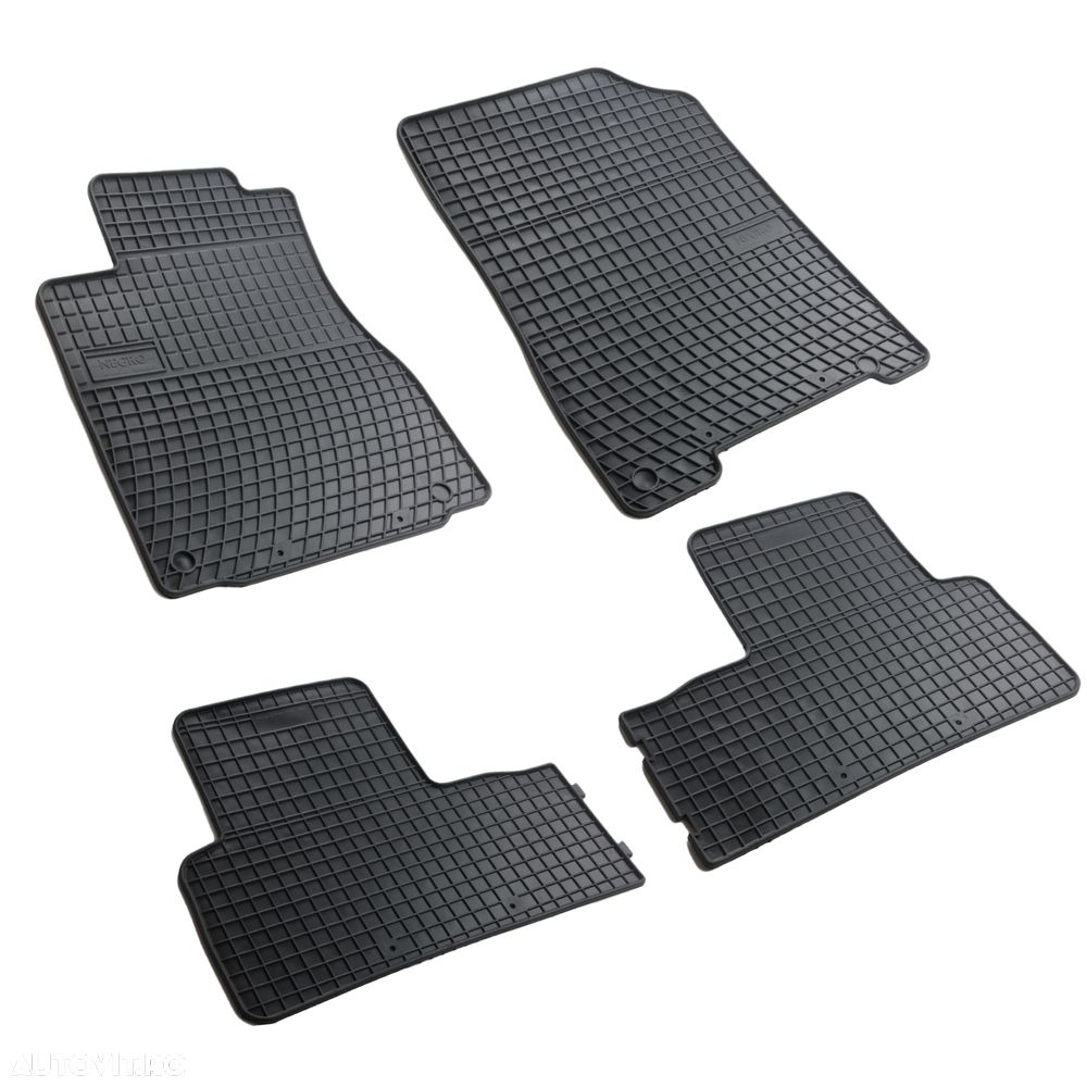 Set covorase auto din cauciuc Honda Crv 4 2012-2018, presuri BestAutoVest, negre, 4 buc. - 1