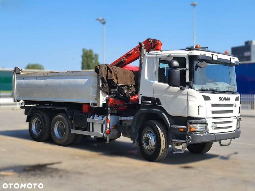 Scania P400 6x4 HMF 1444-Z2 zdalnie sterowany | Wywrotka 3-stronna | 400 KM | Euro 5 - 8