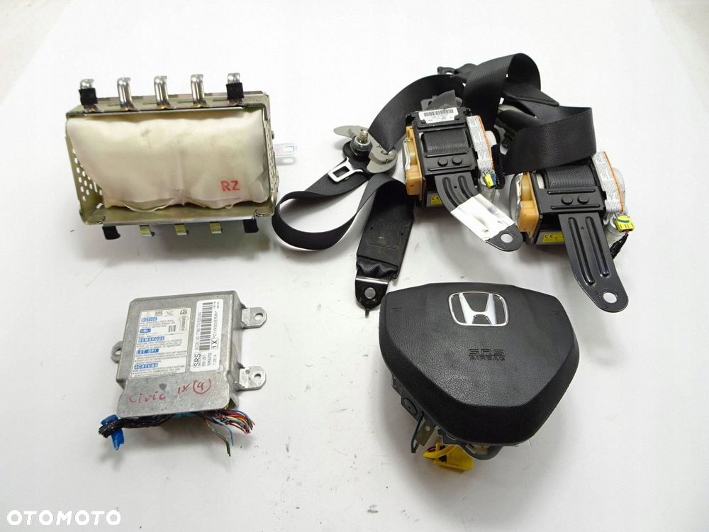 poduszki pasy airbag kpl. honda civic ix - 1