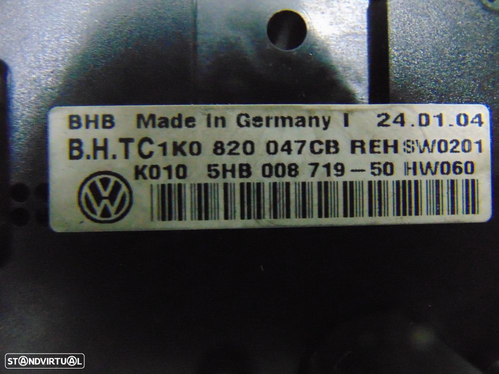 VW Caddy pedal do acelerador/Comandos chaufagem - 9