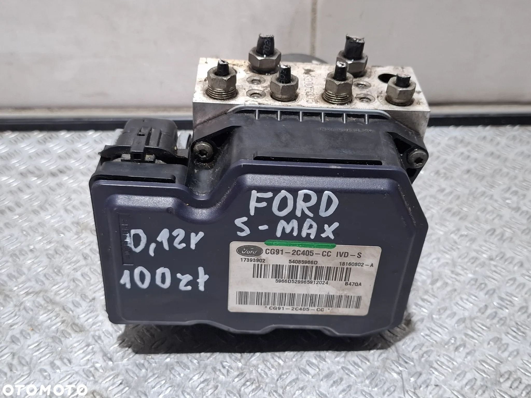 Pompa abs Ford S-max 2012 rok nr CG912C405CC - 1