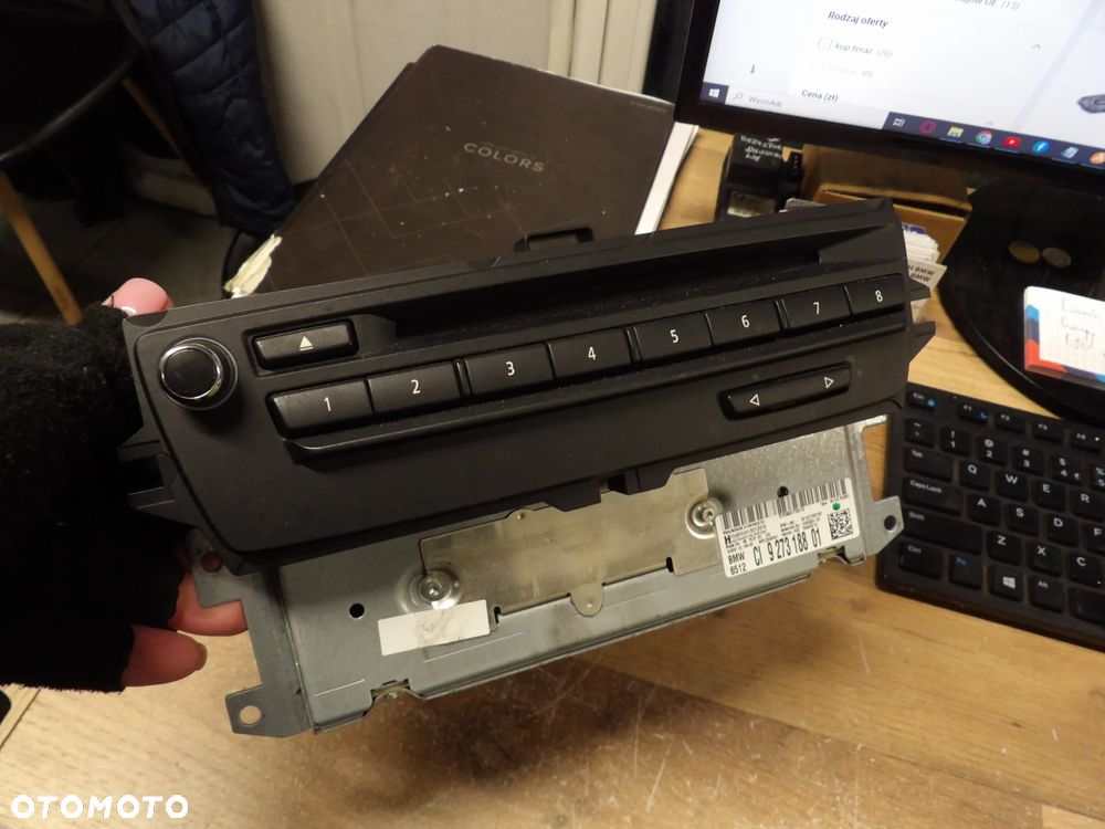 BMW - E84.E81,E87,E90,E91 - NAWIGACJA - CZYTNIK MULTIMEDIALNY - RADIO -  9273188 - 1
