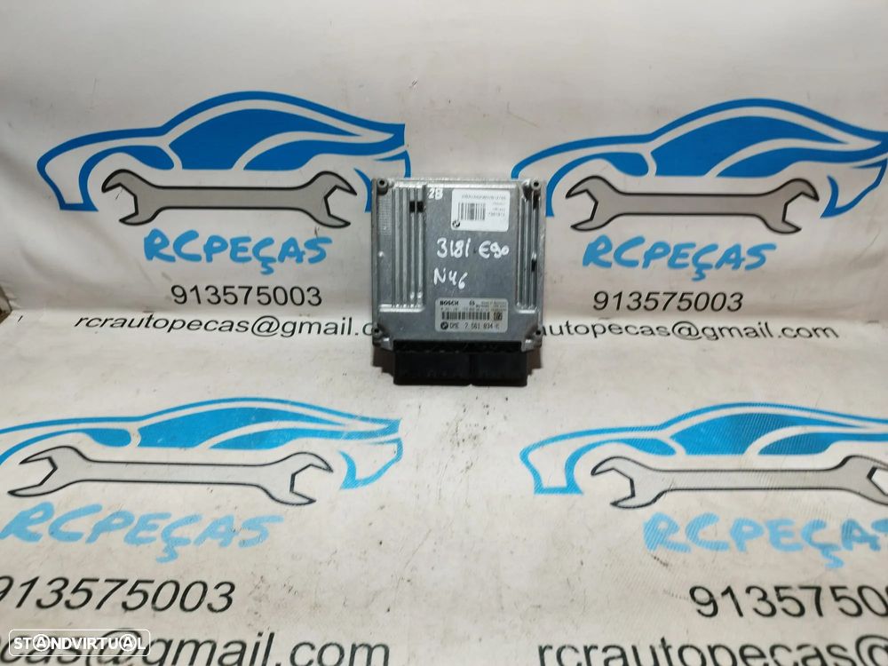 .CENTRALINA ECU MOTOR BOSCH BMW SERIE 3 E90 318I N46 0261201159 0 261 201 159 7561834 7 561 834 SERIE 1 E87 SERIE 3 E91 118I 320I - 3