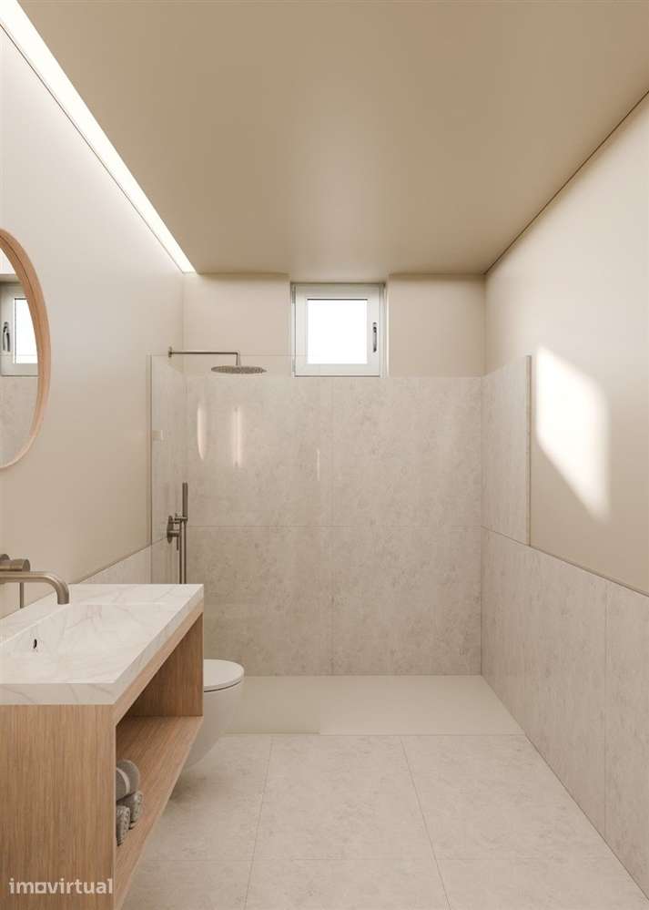 Apartamento T1 com terraço, no Centro de Canelas! - Grande imagem: 5/16
