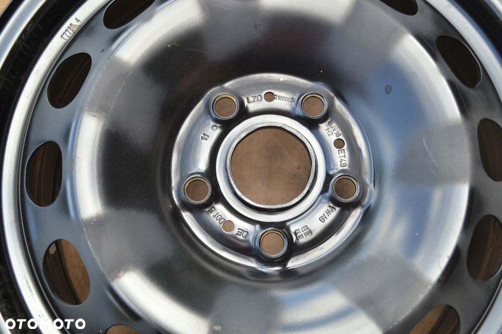 FELGI STALOWE VW SKODA AUDI SEAT 5x112 6J16 ET 48 x4szt F-605 - 12