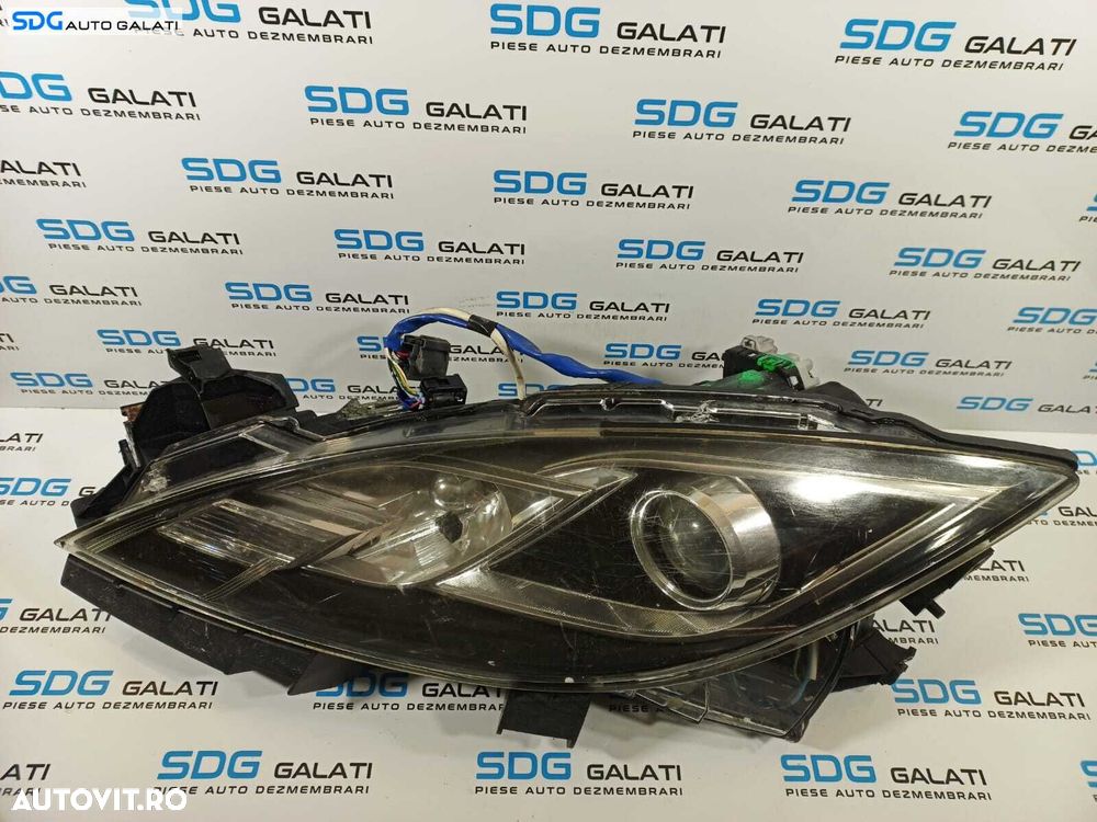 Far Stanga cu Lupa si Xenon Mazda 6 GH 2007 - 2012 [L2137] (Urechi Lipsa) - 4