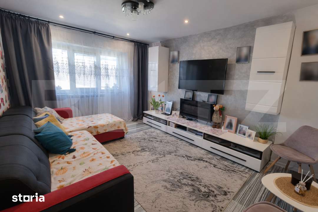 Apartament 3 camere, 62.40 mp, zona Pacurari-Bulevard — fotografia 1