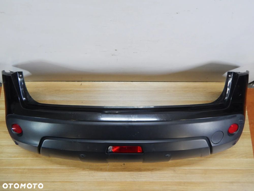 Zderzak tył Nissan Qashqai J10  06-10 czarny Z11 Łuków części - 4