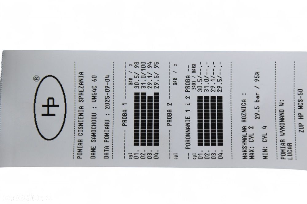 Silnik JEEP CHEROKEE KJ LIBERTY 2.8 CRD 163KM 2004-2008 VM54C  KOMPRESJA - 16