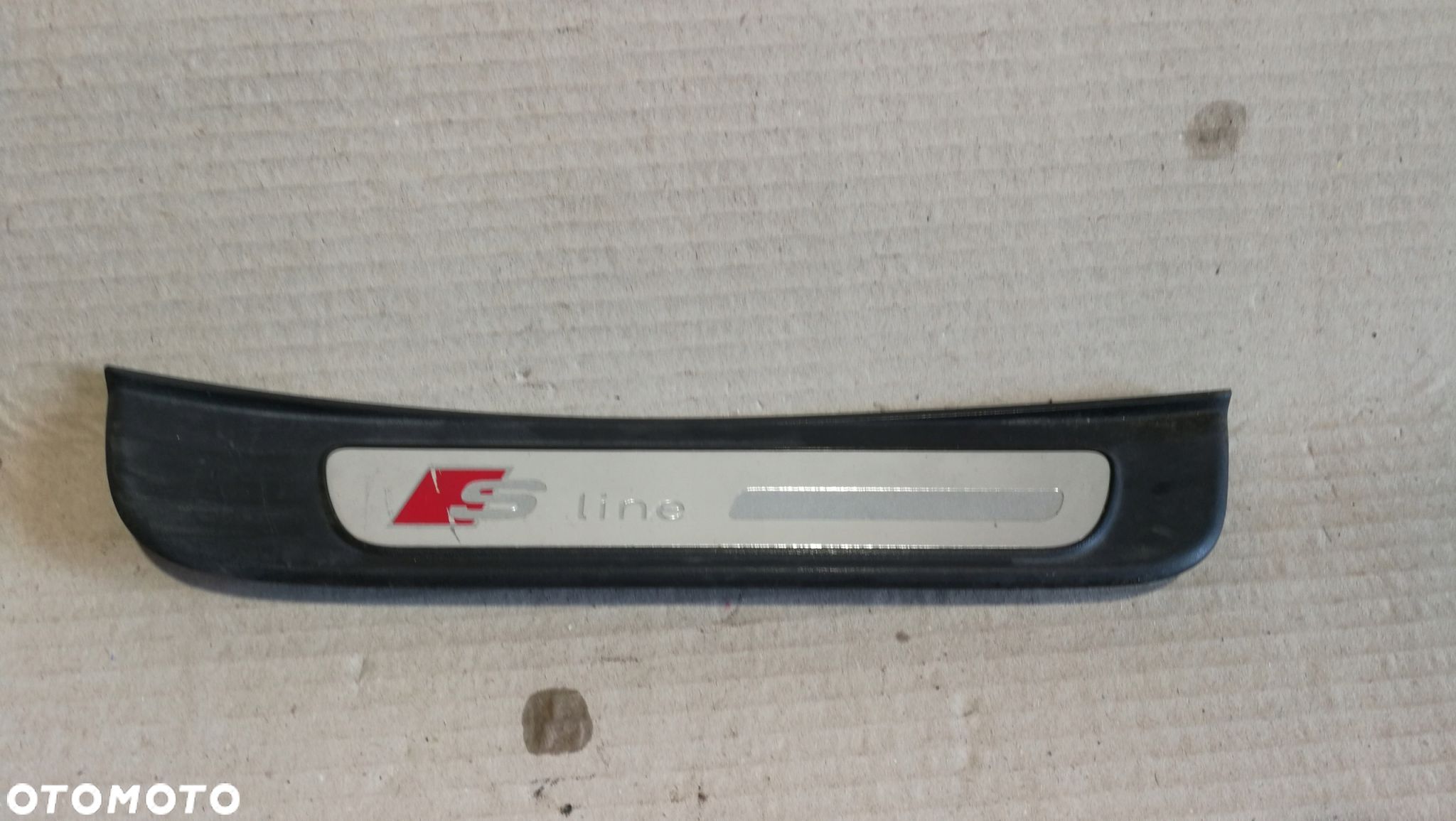 LISTWA PROGOWA PRAWY TYŁ S LINE AUDI A5 8T8853376 - 1