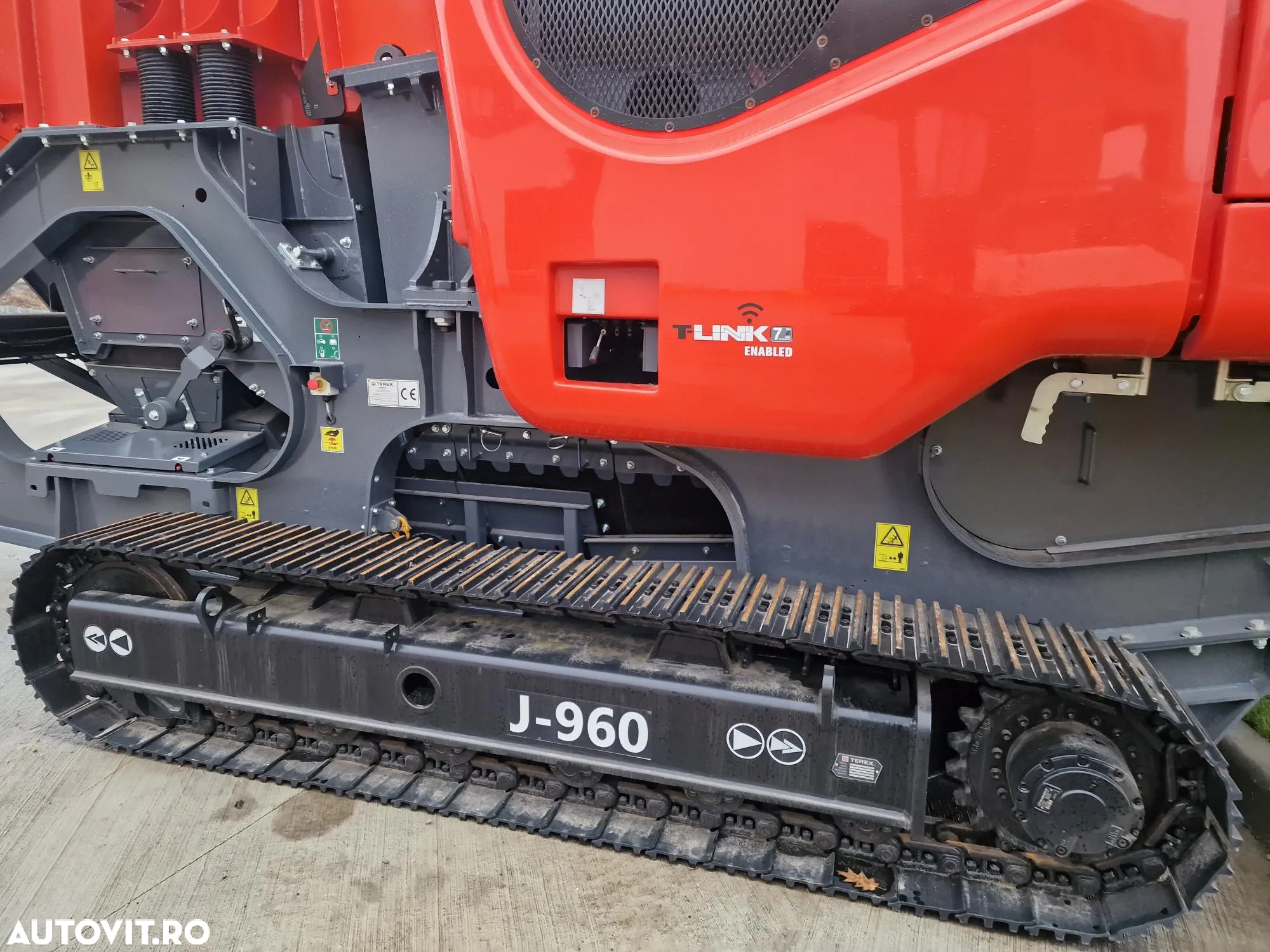 Terex Concasor mobil 28t, FINLAY J960, Cuva 0,9x0,.6m volum 3,6mc, motor CAT 175CP, banda magnetica, GARANTIE, posibilitate leasing 5 ani, PROMOTIE 329.000 EUR+Tva - 6