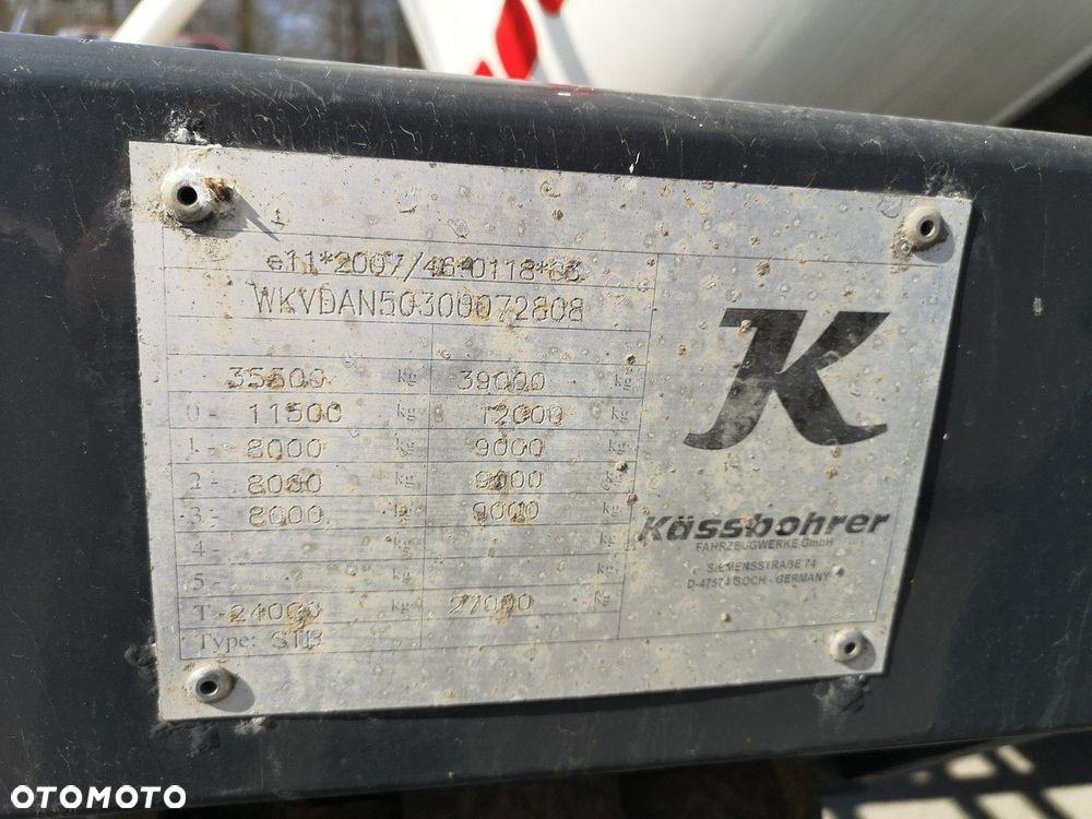 Kassbohrer Cysterna Paliwowa LGBF 4 Komorowa Mało Używana Super Stan! - 17