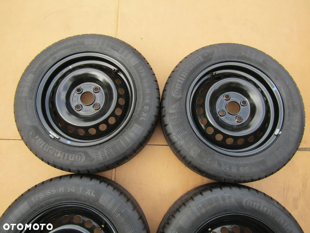 4x Felgi Stalowe Koła 14 Hyundai i10 II i20 Getz Kia Picanto III Rio + Opony 175/65 - 5