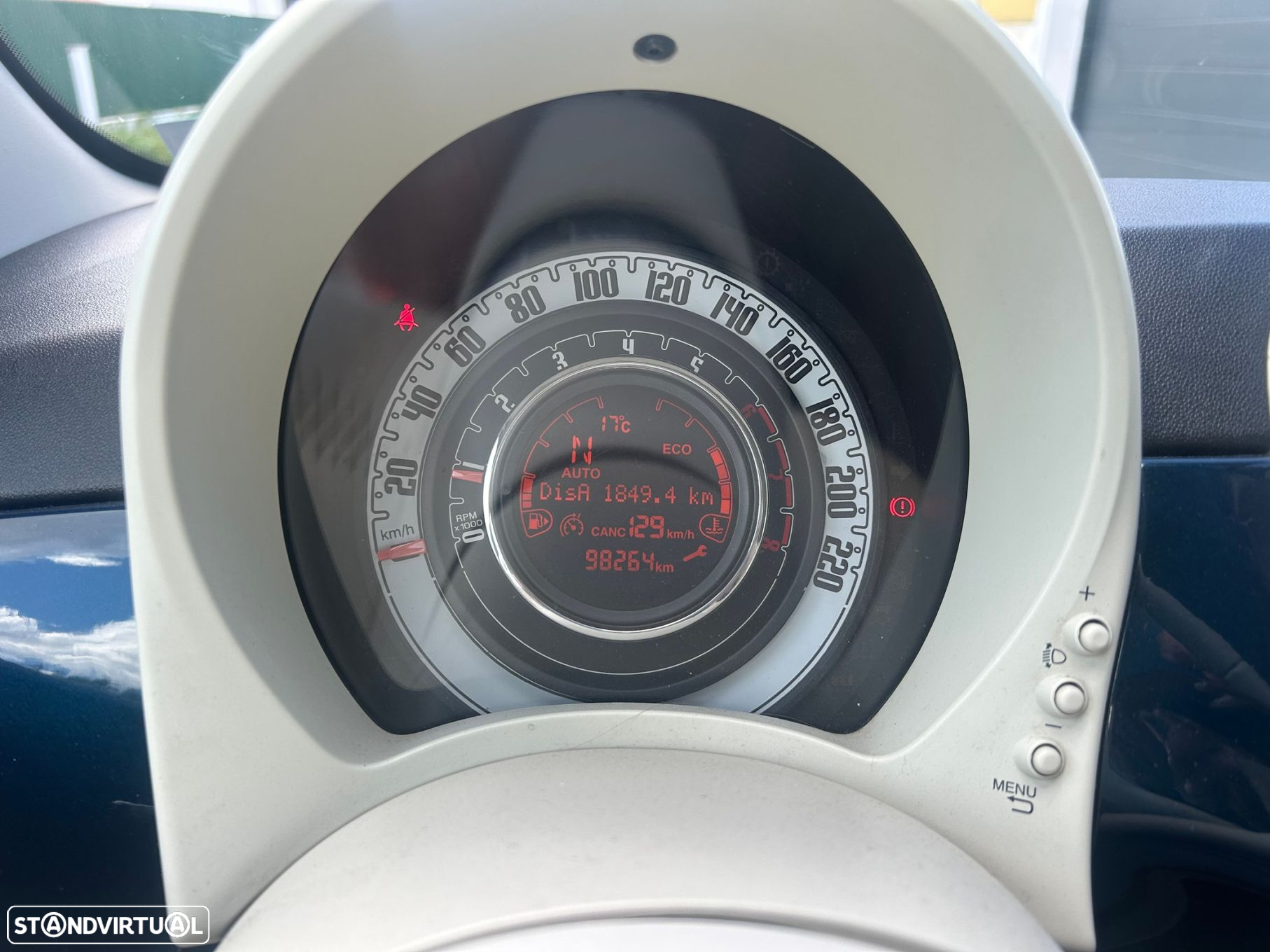 Fiat 500C 1.2 Lounge Dualogic - 16