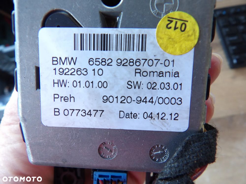 BMW - F12 - KONTROLER - PRZEŁĄCZNIK IDRIVE - 9286707 - 2