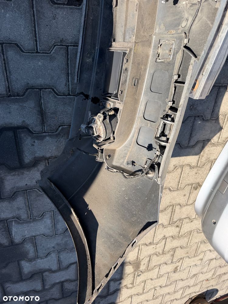 Zderzak przód przedni e60 e61 przedlift A08 Silbergrau kompletny pdc spryskiwacze - 10