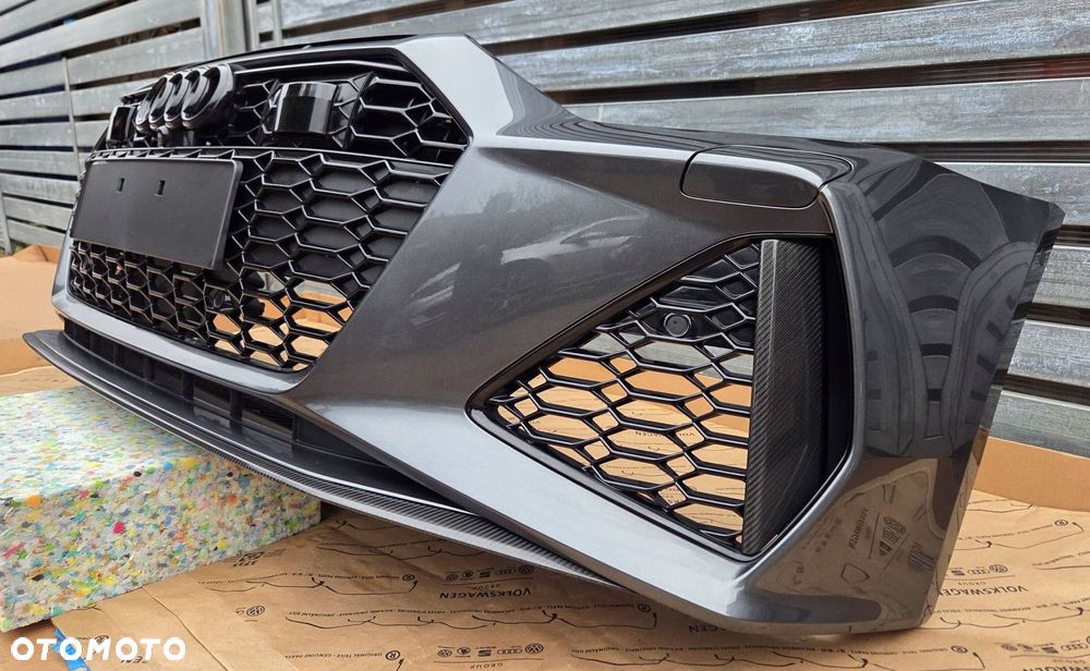 audi rs7 c8 4k lz7s przód kompletny zderzak carbon nightvision lampy laser - 6