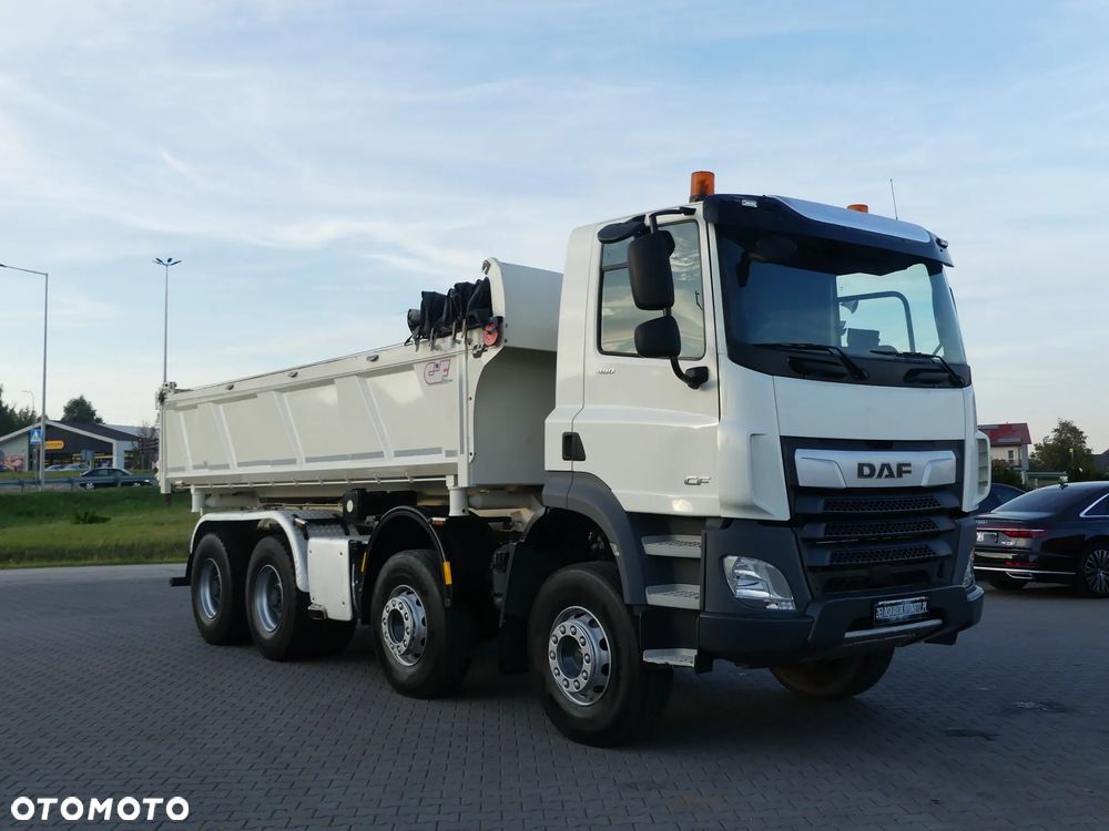 DAF CF 480  8x4 / WYWROTKA 2 STR / HYDRO BURTA / SPROWADZONY / - 18