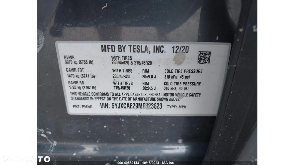 Tesla Model X Long Range Plus - 5