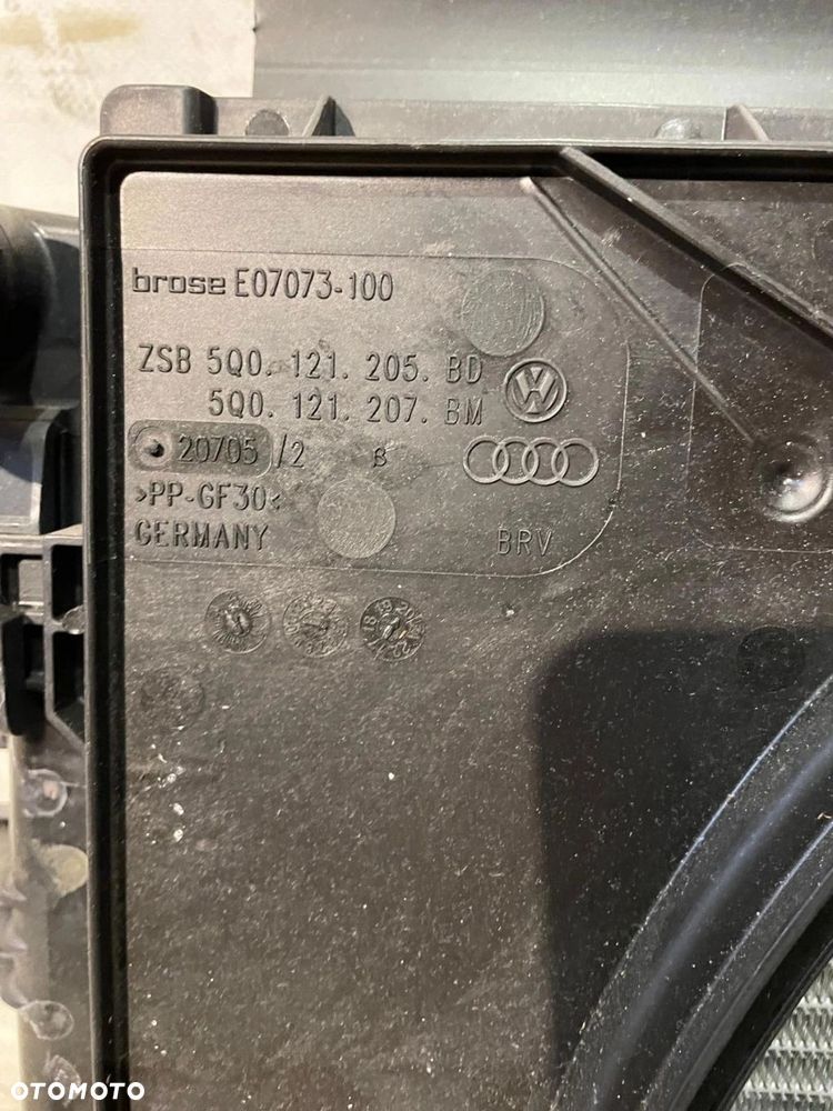 KOMPLET CHŁODNIC VOLKSWAGEN SKODA SEAT AUDI Q2 GOLF A3 BENZYNA - 8