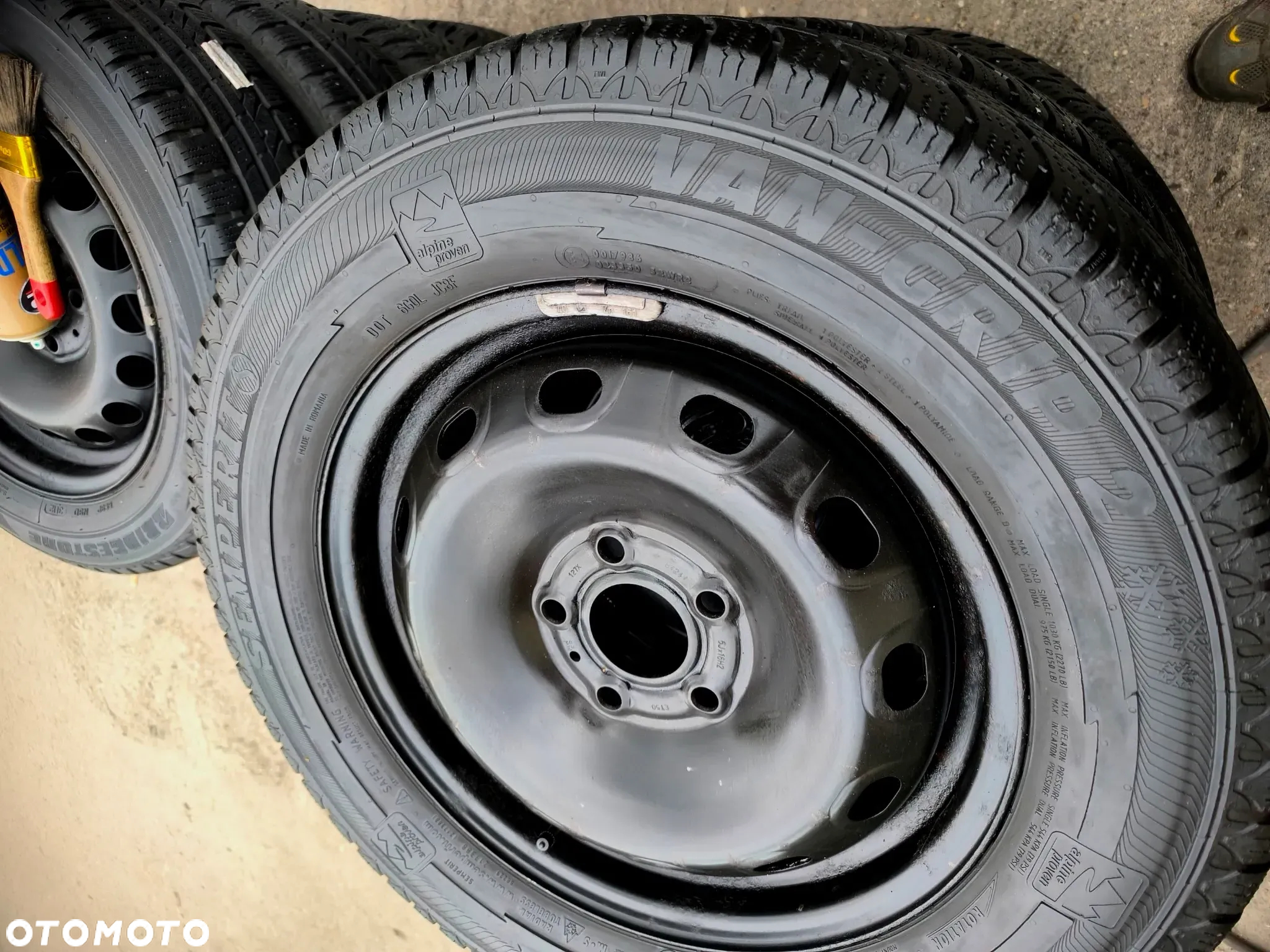 5x114,3 5x114 Felgi Stalowe Stal 16C 16 C Koła Zimowe Zima RENAULT TRAFIC III 3 OPEL VIVARO B II 2 FIAT TALENTO NISSAN NV300 PRIMASTAR II 2 8mm Legnica ALU-RAD 215/65 - 6