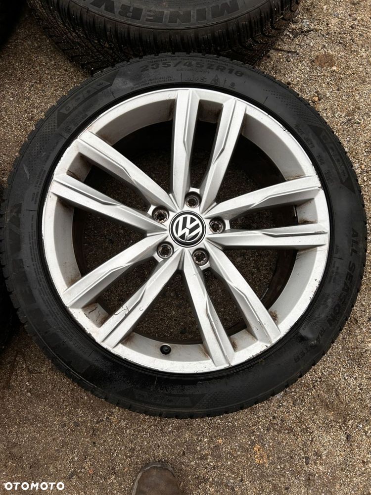 KOŁA FELGI ALUMINIOWE 18" VW PASSAT B8 8J ET44 3G0601025H SILVER ZIMA - 9