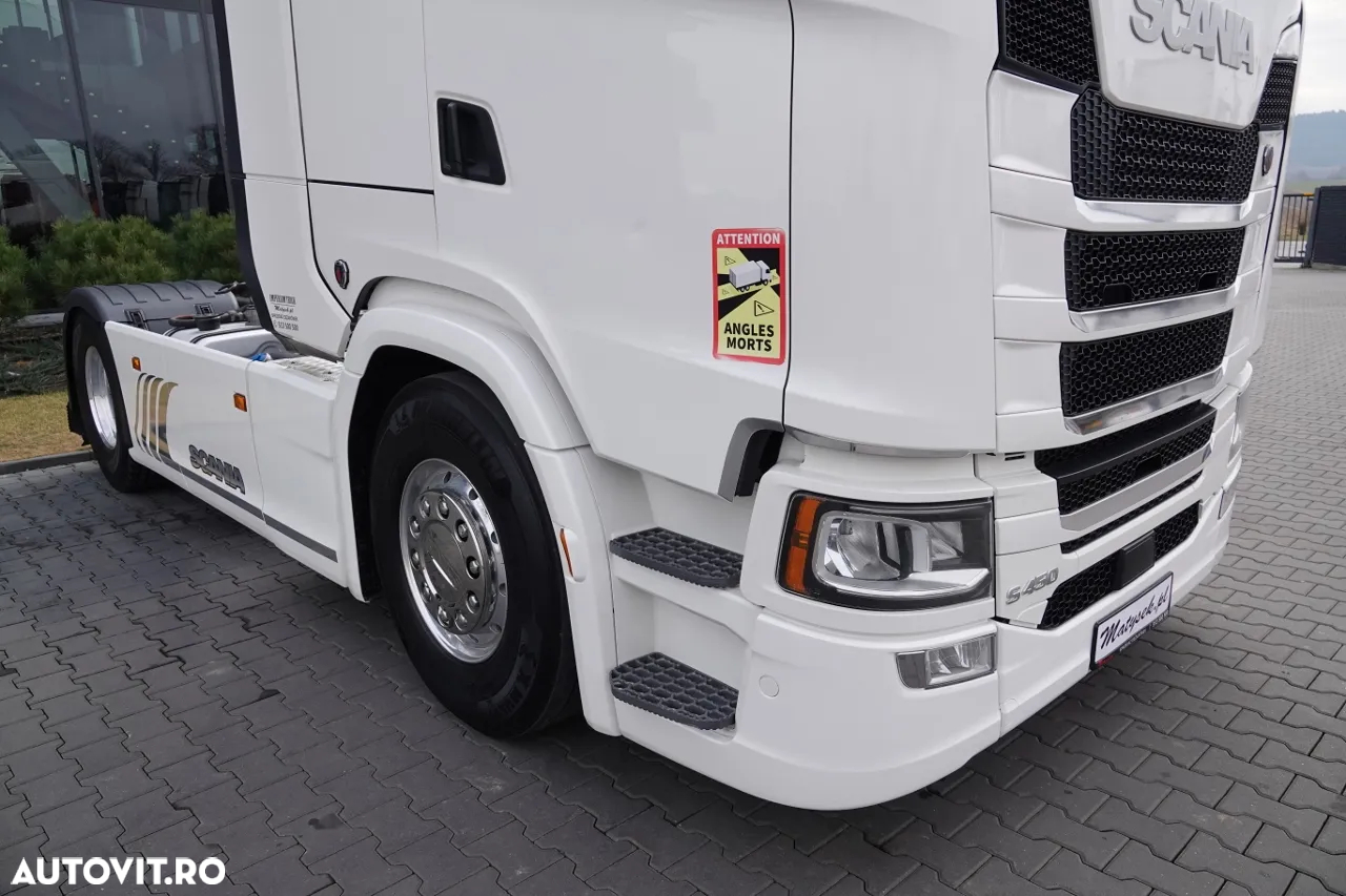 Scania S 450 / RETARDER / I-PARK COOL / HIDRAULICĂ / JANTE ALIE / ANVELOPE 100% / DUPĂ CONTRACTUL DE SERVICE - 9