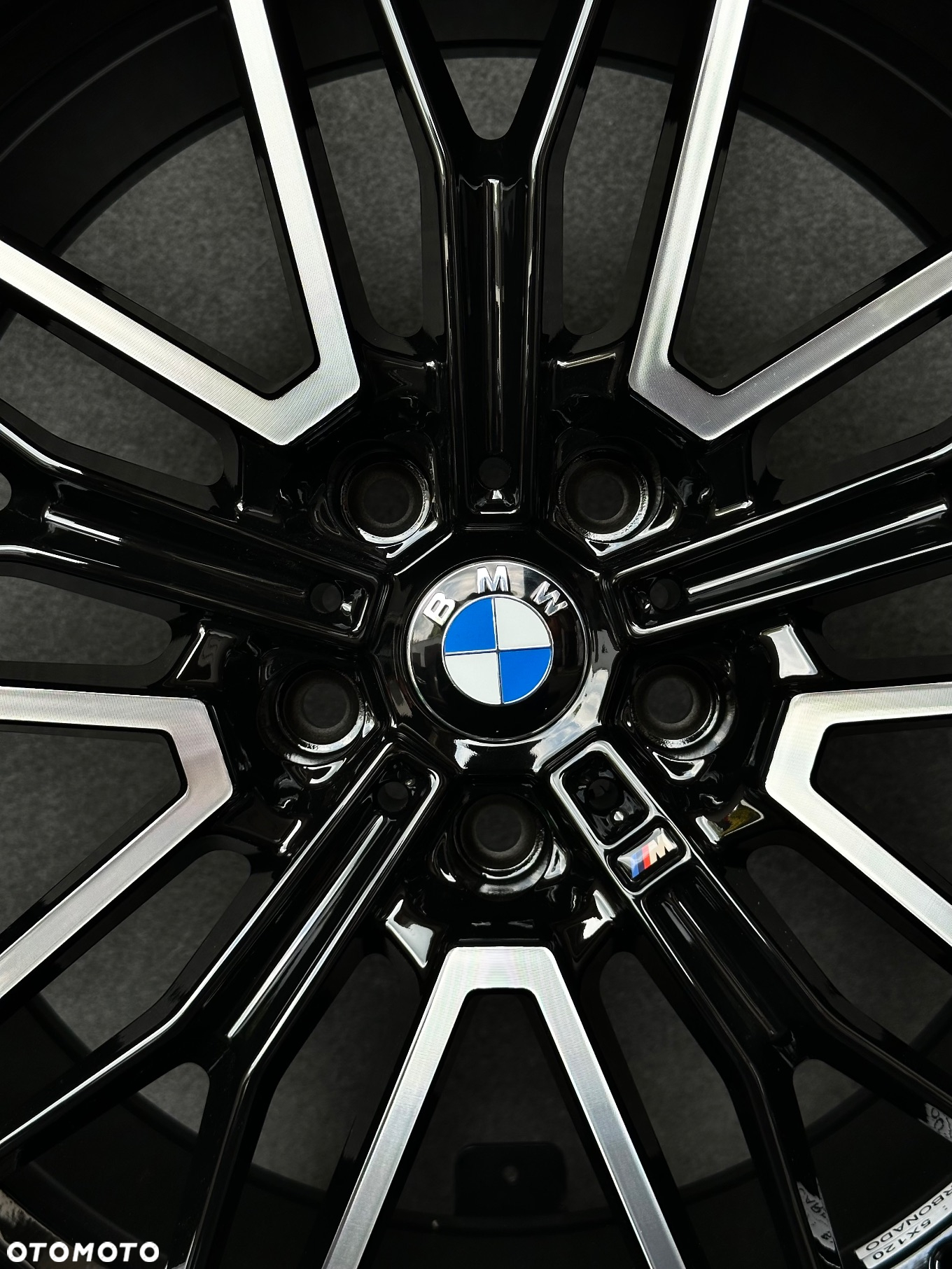 NOWE Felgi do BMW 19” 5x120 Carbonado Czarny połysk polerowany front - 7