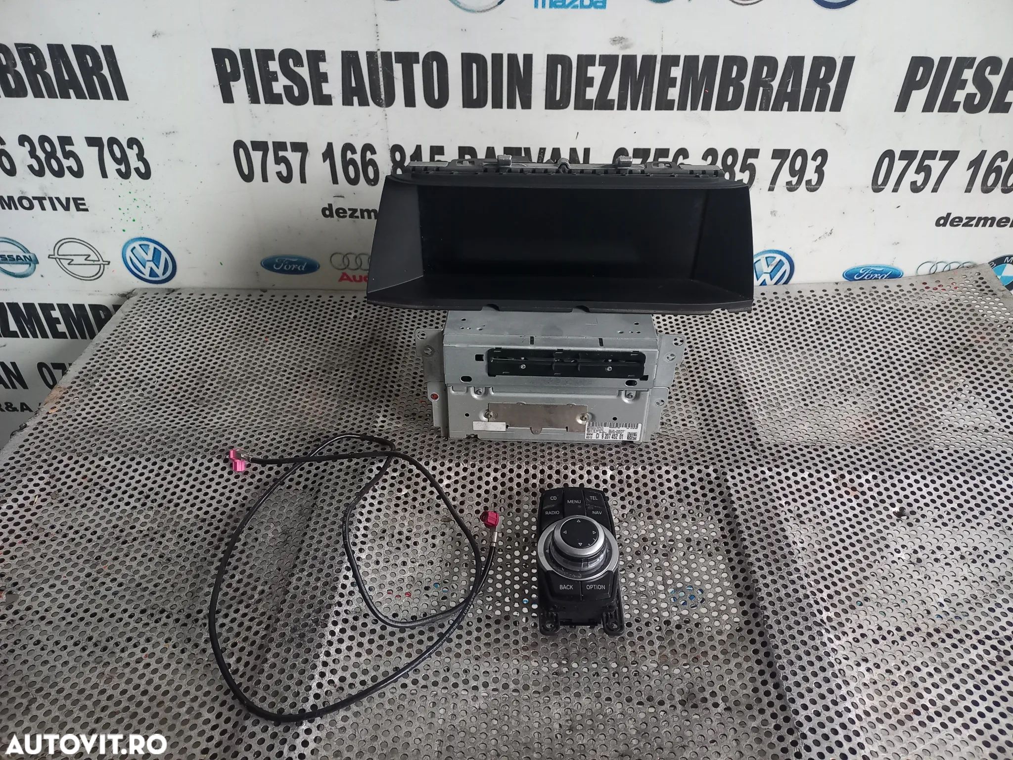Kit Navigatie Display Unitate Joystick Bmw Seria 7 F01 F02 - 1
