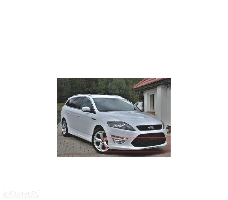SPOILER LIP FRONTAL FORD MONDEO MK4 07-14 LOOK TITANIUM - 2