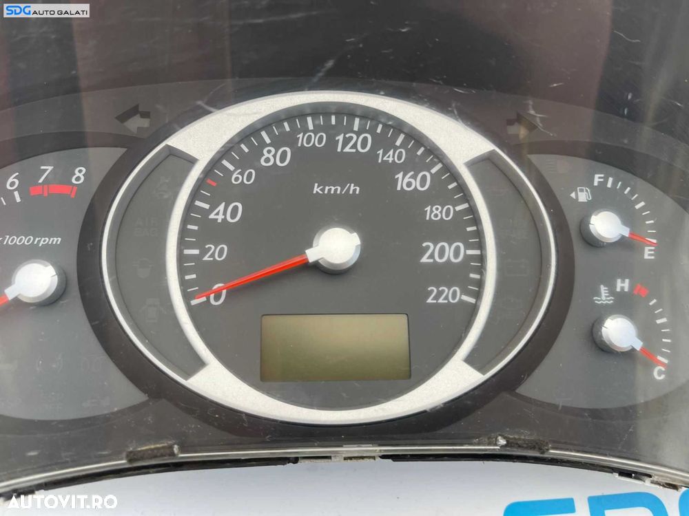Ceas Ceasuri Cluster Instrumente Bord Hyundai Tucson 2.0 i 2004 - 2009 Cod 94013-2E100 940132E100 11001-004300H [B2996] - 4