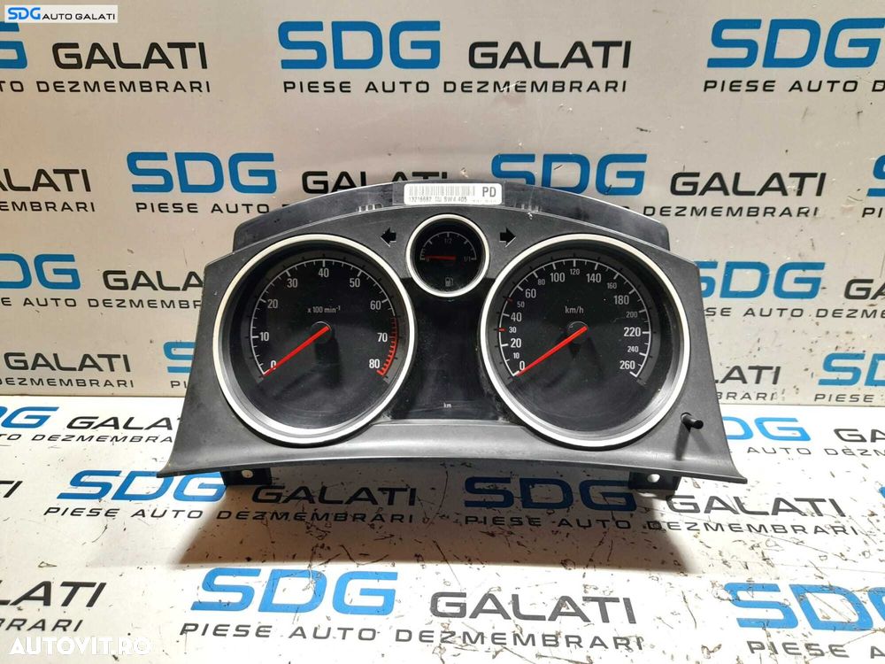 Ceas Ceasuri Cluster Instrumente Bord Opel Zafira B 2005 - 2014 Cod 13216682 [N0344] - 1