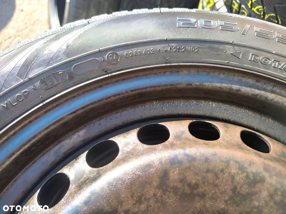 5x108 Felgi Stalowe Stal 16 Koła zimowe zima FORD MONDEO MK3 MK4 FOCUS CMAX TOURNEO TRANSIT CONNECT VOLVO C30 V40 S40 V50 6mm Legnica ALU-RAD 205/55 - 4