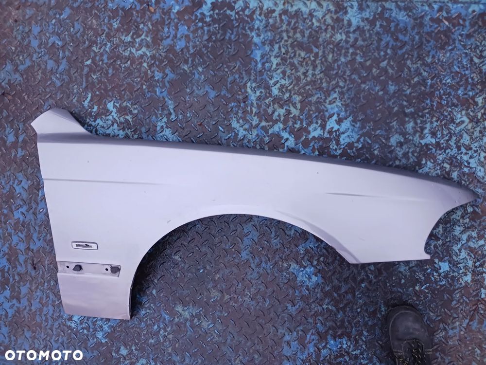 Błotnik prawy BMW 5 E39 Lift FL polift przód przedni kolor 339/7 Aspensilber Mettalic ORYGINAŁ - 6
