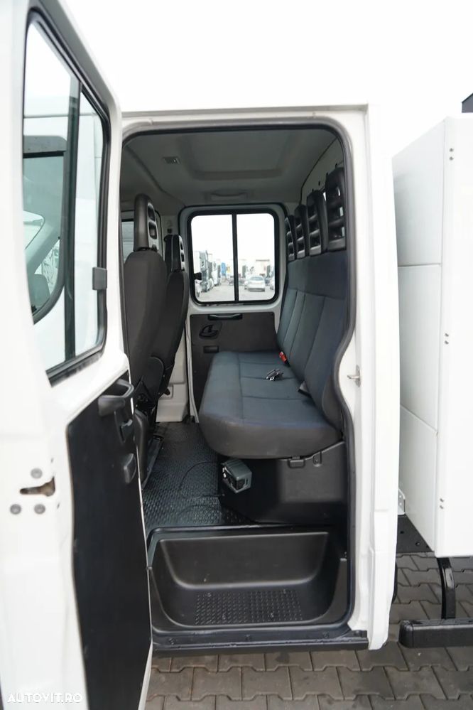Iveco DAILY 35-140 / BASCULATOR / CU TRACȚIE MÂNĂ / DOUĂ TRACȚII / MANUAL / 6 LOCURI / - 35